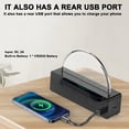 thumbnail image 4 of Colorful Alarm Clock Morning Wake Up Alarm Sunrise Simulator Bedroom Night Light Support 2 Wakeup, 4 of 8
