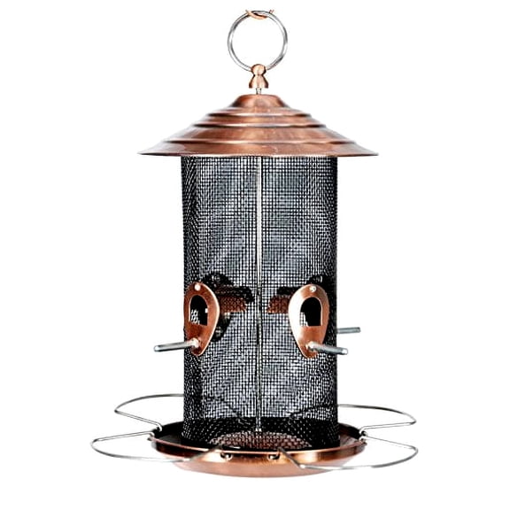 Woodlink Copper Mixed Seed Mesh Bird Feeder