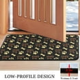 thumbnail image 3 of Happy Dog and Footprints Door Rugs,Washable Non Slip Door Mats Indoor,Decorative Door Mats,Entry Mat Indoor for Entrance,Bedroom,Kitchen,Bathroom,30"x17", 3 of 6