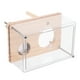thumbnail image 5 of Caja nido transparente para periquitos y cacatúas Caja nido de madera para montaje en jaula Caja de cría para cría y eclosión de aves, 5 of 6