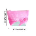 thumbnail image 2 of Vjnyvs Mini PU Coin Purse Pouch Cute Strawberry Mini Wallet Zipper Wallets Coin Purse Pouch Storage Key Bag for Credit Card ID Card Lipstick, 2 of 7
