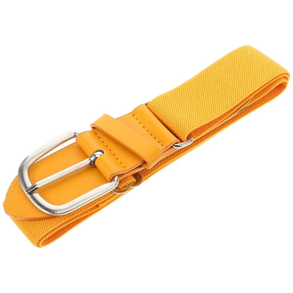 TAILTOSS 1Set Orange Baseball Belt for Youth Sports Fashion 11.8X1.9X0.5In