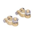 thumbnail image 1 of Battery Terminal Connector, 2pcs Car Battery Connector Strong Corrosion Resistance Battery Post Terminal  For Car Repair Shop, 1 of 8