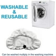 thumbnail image 6 of HQRP 2-Pack Soft White Steam Mop Pads Compatible with Bissell PowerFresh Pet 19401, 19404, 1940N, 1544, 15441, 15443, 15446, 15448, 1544A, 1544B Scrubbing & Sanitizing Steam Mop, 1606702 Replacement, 6 of 7