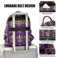 thumbnail image 3 of FORMRS Mini Backpack Purse for Women Travel Daypack Casual Shoulder Bag, Gold and Green Floral Pattern, 3 of 7