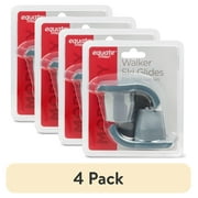 (4 pack) Equate Walker Ski Glides Mobility Walker Glides, 2 Counts