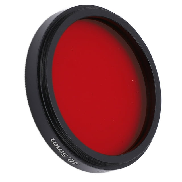 Filtre à Verre Optique Rouge, Filtre à Lentille Rouge Intégral, Étanche, Revêtement Nano, pour Prise de Vue 40.5mm