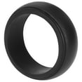 thumbnail image 2 of Raindrops 1Pc Silicone Rings Outdoors Silica Gel Finger Ring Male Cool Jewelry for Decoration Black (Size 14), 2 of 7