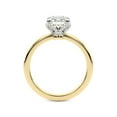 thumbnail image 5 of IGI Certified 6 Carat Oval Shape Lab Grown Diamond Engagement Ring | 14K Yellow Gold | Mabel Petal Solitaire Diamond Ring | FG-VS1-VS2 Quality Friendly Diamonds, 5 of 6