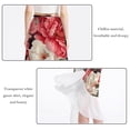 thumbnail image 2 of Peony Stunning Chiffon Beach Dresses for Women | Summer Dresses for the Beach, 2 of 6