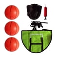 thumbnail image 4 of Mini aro de baloncesto para trampolín para niños y adultos, marco de baloncesto al aire libre con 3 bolas, 4 of 8