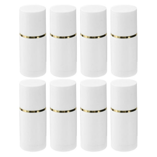 EeaseMX 8pcs Botella de linimento Cabeza de esponja Botella de botella líquida recargable botella pequeña