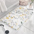 thumbnail image 3 of Pioneer Flower Floral Print Flannel Non Slip Door Rugs,Washable Door Mats Indoor,Decorative Door Mats,Dirt-Resistant and Absorbent Doormat for Entrance,Bedroom,Kitchen,Bathroom,31.5"x17", 3 of 4
