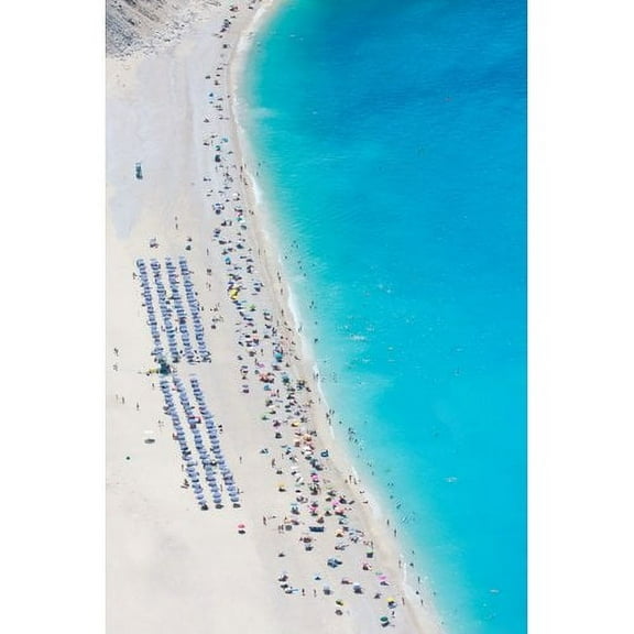 "Beach Gathering" Painting Print on Wrapped Canvas