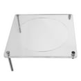 thumbnail image 2 of Acrylic CD Stand Rack Desktop Standing CD Stand Rack Blank Display Holder for DIY Crafting, 2 of 6