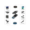 thumbnail image 6 of Compatible for Meta/Oculus Link Virtual Reality Headset Cable for Quest 3/2/1 and Gaming PC, 90 Degree Angled Type C to C High Speed Data Transfer & Fast Charging (16ft/5m) with USB C-A adapter, 6 of 7