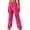Hot Pink, variant on Wiyuqeen Womens Cotton Sweatpants Loose Fit Wide Leg Track Pants Soft Trendy Drawstring Joggers Female Plain ELastic Bottom Sweat Pants