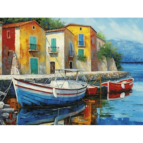 Jigsaw Puzzles For Adults 500 Pieces Cozy Cove Resort Formation Wooden Educational Games Family Home Decoration Funny Wall Art Gift Puzzle