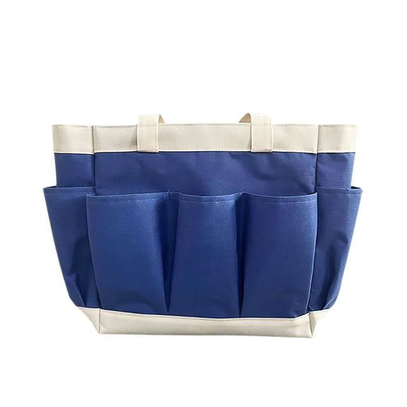 Garden Tool Bag Organizer - 8-Pocket Tote for Pruning Shears & Gardening Tools - Portable Oxford Cloth Storage for Yard Work, Park & Outdoor Activities