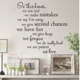 thumbnail image 2 of Outgeek Family Letters Proverbs Print Removable Wall Sticker Decal Mural Art Quote Words Ornament Home Decor, 2 of 6
