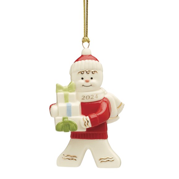 Adorno navideño Lenox 895762 2024 Gingerbread Man
