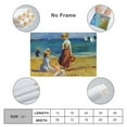thumbnail image 2 of Pierre Auguste Renoir Print Painting Figures on The Beach Artworks Picture Print Poster Wall Art Painting Canvas Gift Decor Home Posters Decorative 20x30inch(50x75cm), 2 of 6