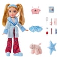 thumbnail image 2 of Fashion Doll Bratz Slumber Party Cloe con 2 pijamas y peluche, 2 of 7