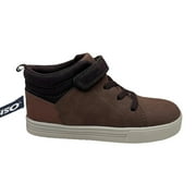 OshKosh B'gosh Little Boys Slip-on Ankle Casual Boots Size 12 Brown Sporty Style