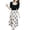 A-White516, variant on Wxolcjlv Womens Polka Dot Midi Skirt High Waist Pleated A‑Line Skirts