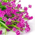 thumbnail image 2 of 12Pcs Corn Flower Artificial Flowers Outdoor UV Resistant Fake Flowers,Faux Plastic Flower Greenery Shrubs Plants for Cemetery Indoor Planter Home Garden Window Box Porch Summer Decor(White), 2 of 5
