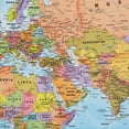 thumbnail image 4 of Maps International - Large World Map – Wall Map Poster With Flags – Laminated - 23 x 33, 4 of 5