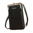 thumbnail image 1 of Crossbody Cell Phone Purse Crossbody Phone Bag Mujeres Niñas con correa ajustable Negro Yuyangstore Monedero del teléfono celular, 1 of 8