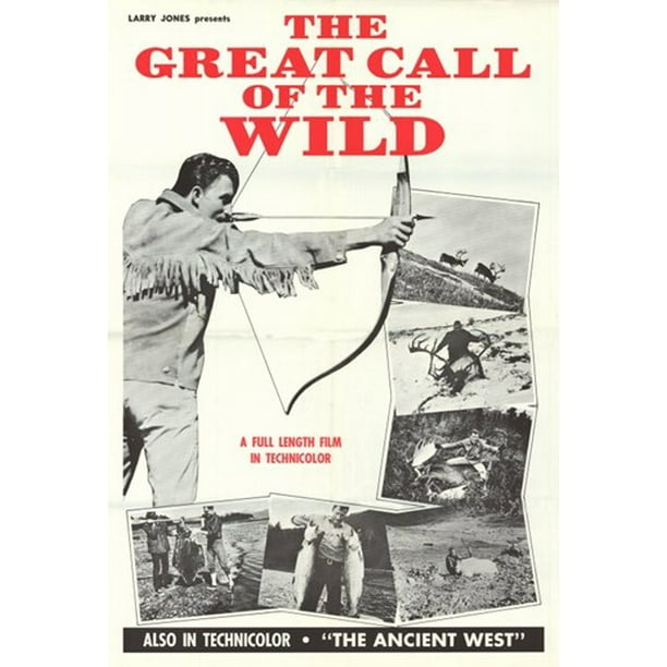 Great Call Of The Wild Movie Poster 11 X 17 Walmart Com Walmart Com