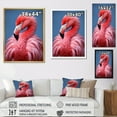 thumbnail image 4 of Designart "Flamingo Retreat I" Animals Flamingo Wall Art Prints, 4 of 7