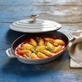 thumbnail image 4 of Staub Cast Iron 9" x 6.6" Oval Covered Baking Dish - Graphite Grey, 4 of 6