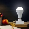thumbnail image 4 of Bombilla LED de emergencia E27, bombillas de luz de emergencia, batería de respaldo, recargable, portátil, para corte de energía, hogar, huracán, 4 of 4