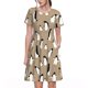thumbnail image 1 of Easygdp Lovely Penguin para Vestido Transpirable de Mujer, Vestido Suelto de Manga Corta con Pliegues y Bolsillos para el Verano, 1 of 6