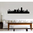 thumbnail image 2 of Decal ~ SAN FRANCISCO SKYLINE SILHOUETTE ~ WALL DECAL LRG 20" X 47", 2 of 4
