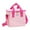 Pink, variant on Taotanxi Insulated Picnic Cooler Bag - Zippered Top, Keeps Hot or Cold - Perfect for Picnics, Beach, Food Delivery & Outdoor (9x9x5.9 in)