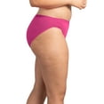 thumbnail image 5 of Fruit of the Loom Women's Cotton Hi-Cut Brief Underwear, 12-Pack, 5 of 12