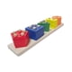 thumbnail image 2 of Clasificador de formas de madera, juguete que hace juego Montessori, bloques de reconocimiento de colores para niños de 1 a 3 años, niñas y bebés Estilo B, 2 of 9