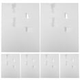 thumbnail image 1 of KAKOWELY address stickers 100pcs White Blank Mailing Labels For Printer For Envelopes And Shipping, Printable Sticker Paper For Address Labels Office Supplies For Printers, 1 of 5