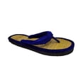 thumbnail image 2 of Quickkshop Natural Korai Grass Mat Eco-friendly Slippers For Women & Girl | Osho Slippers Stylish Comfortable Lightweight (Blue, numeric_6), 2 of 4
