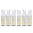 thumbnail image 3 of 6pcs 90LED G9 Light Bulb 9W 220V Dimmable Soft Warm White LED Bulb for Chandelier Ceiling Wall Lighting, 3 of 14