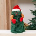 thumbnail image 1 of KG decoraciones De Navidad diseño múltiple Adorno De Navidad escalera De escalada eléctrica Musical regalos De muñecas De Navidad Santa Claus, 1 of 4