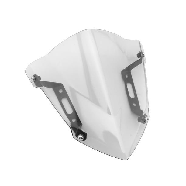 Parabrisas delantero para accesorios de motocicleta FZ07 2014-2020 gris Zulema Deflectores de viento delanteros