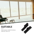 thumbnail image 4 of HONMEET Shed Hardware Door Latch Heavy Duty Stainless Steel Black 1Set, 4 of 6