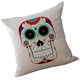 thumbnail image 5 of Funda de Cojín de para Funda de Almohada Sofá del Coche Casa ationation Cushion, 16.93x16.93Inches J shamjiam funda de cojín de almohada de cráneo, 5 of 6