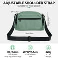 thumbnail image 5 of WATERFLY Unisex Large Capacity Multiple Pockets Travel Cross-Body Shoulder Bag,Green, 5 of 7