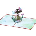 thumbnail image 6 of Zeiwohndc Crosses Easters Greeting Card,Popup Easters Card,Religious Sympancy Card Gift, 6 of 8